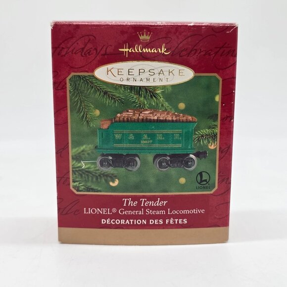 Hallmark Keepsake Ornament Lionel General Steam Locomotive Tender 2000 - Picture 1 of 9